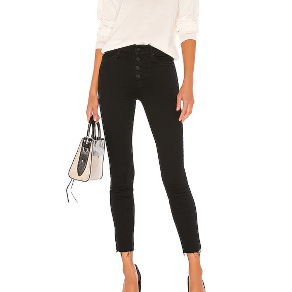 MOTHER black jeans
